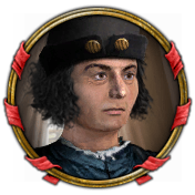 Ubaldo, a thirty nine year old italian man,  a  king under a merchantrepublic government