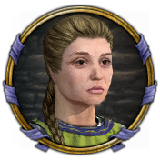 Mathilde, a thirty one year old frankish woman,  a  king under a feudal government